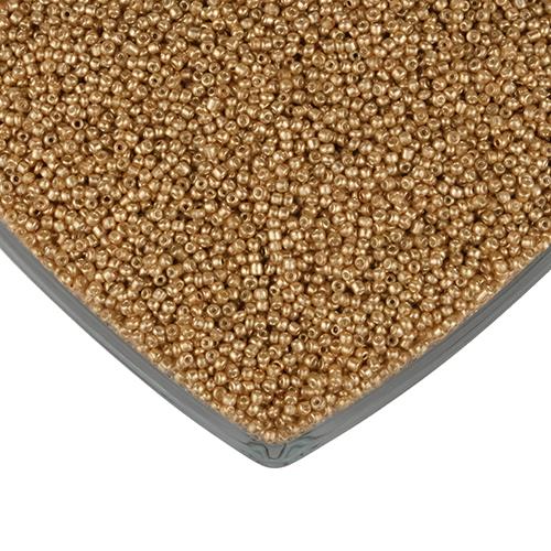 Altın Sarı Kum Boncuk 2 mm 50 gr
