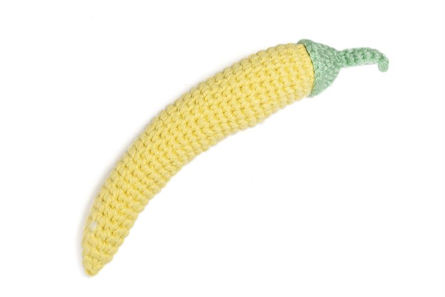 Amigurumi Dekoratif Örgü Çarliston Biber