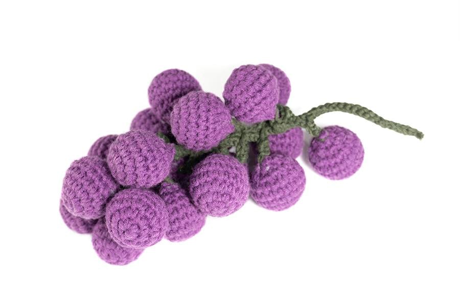 Amigurumi Dekoratif Örgü Üzüm
