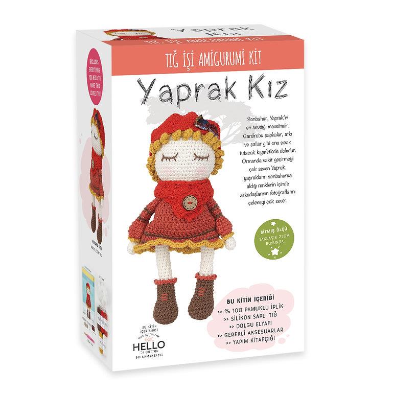 Amigurumi Kit Yaprak Kız