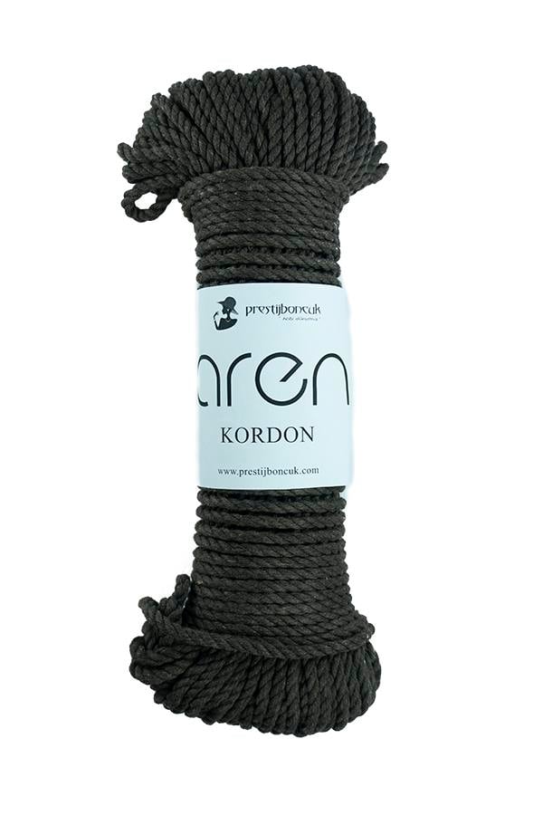 Aren Cotton Kordon Koyu Kahve