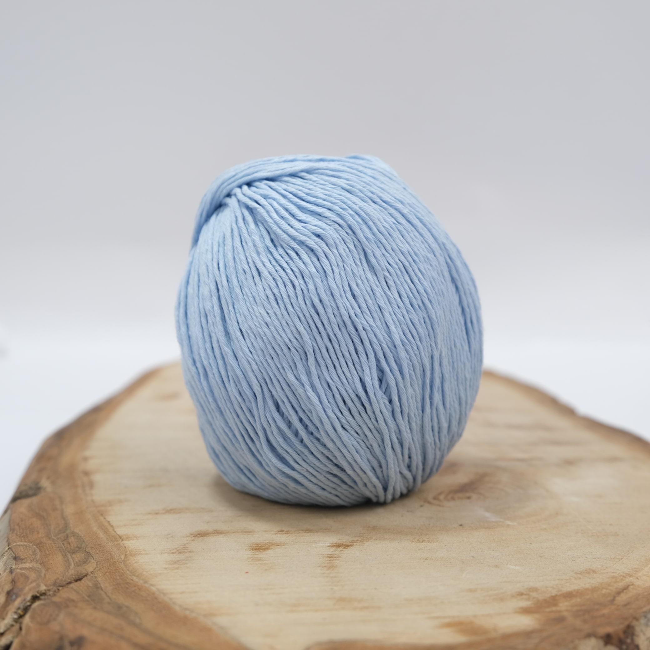 Aren Eco Baby Bebe Mavi Cotton Punch ve Amigurumi El Örgü İpi 50 Gram