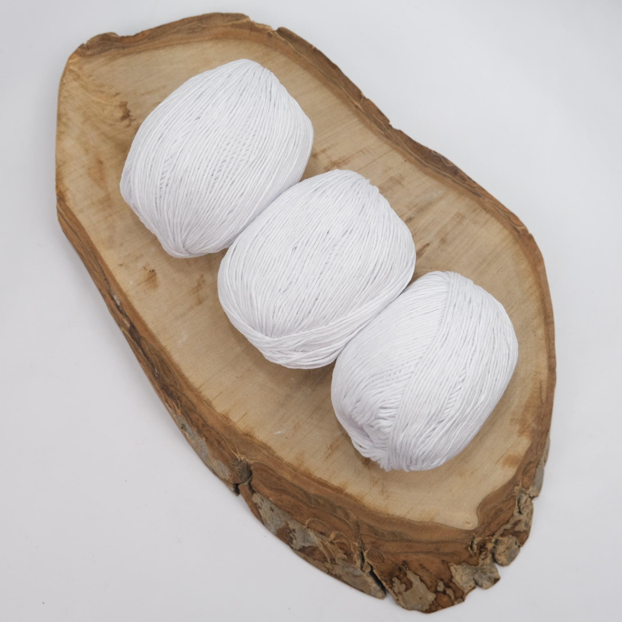 Aren Eco Baby Beyaz Cotton El Örgü İpi 3 Yumak
