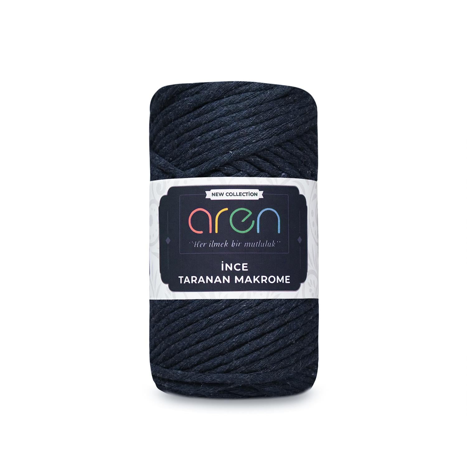 Aren İnce Taranan Makrome P020 Lacivert