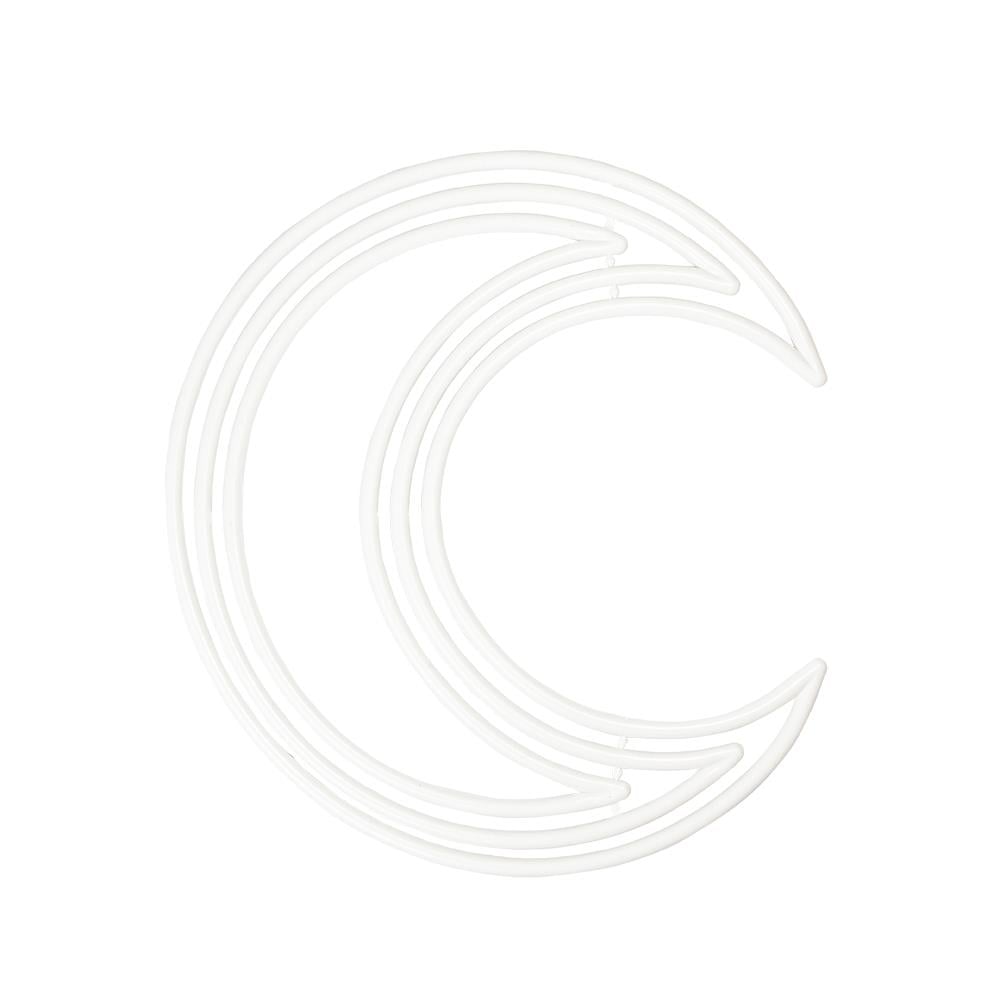 Aren Plastik Makrome Halka Ay Figürü