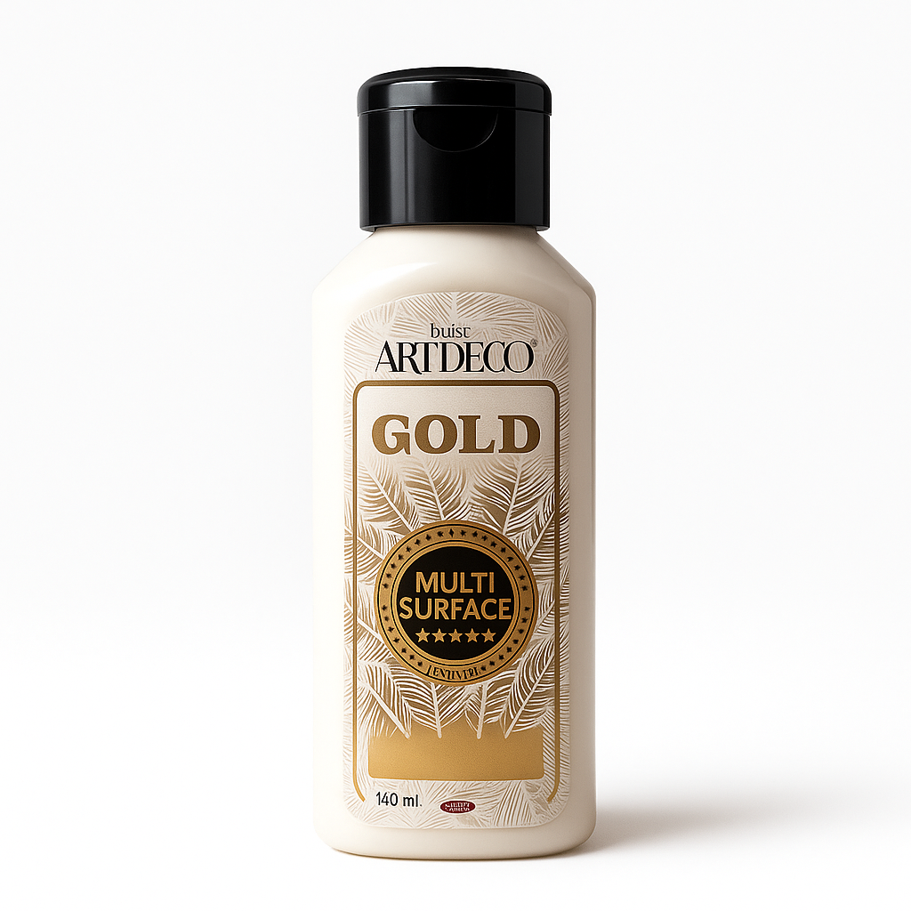 Artdeco Gold Multi Surface Akrilik Boya Beyaz 140 ml 340