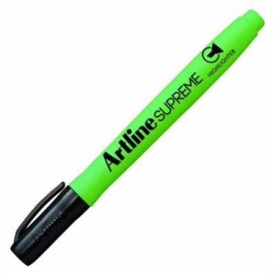 Artline Supreme Fosforlu Kalem Kesik Uç 4.0mm Yeşil