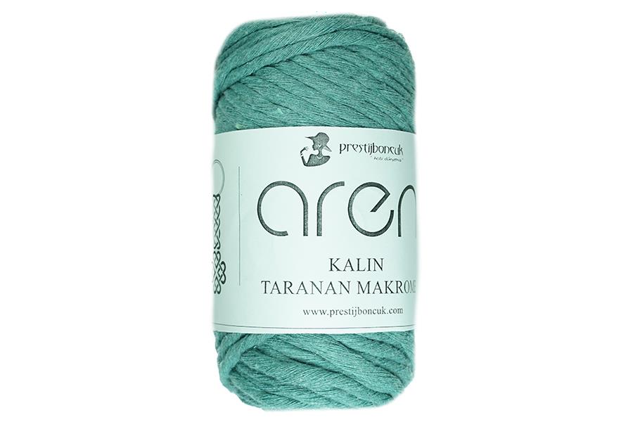 Azur Mavi Taranan Makrome