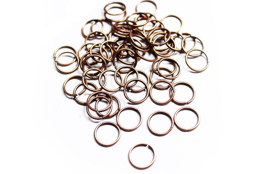 Bakır Renkli Halka 6mm 10gr