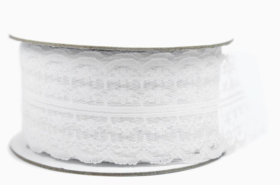 Beyaz Şerit Dantel 