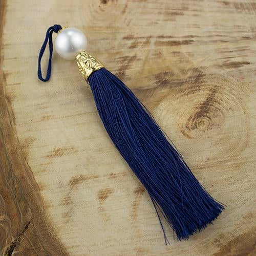 Boncuklu Püskül 12 cm BP-07 1 Adet