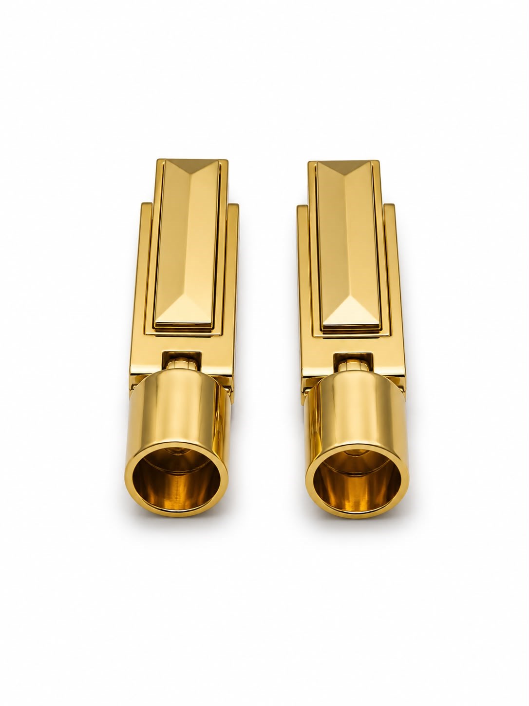 Çanta Aksesuarı Kancalı Kovan Çift (6.5 cm - 15 mm) - Gold Renk