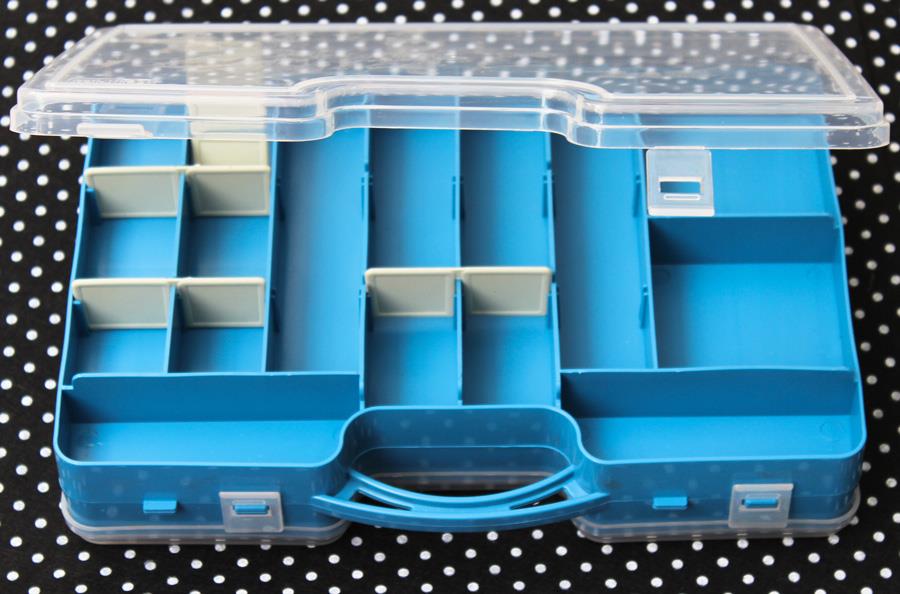 Çift Taraflı Plastik Boncuk ve Hobi Kutusu BHK 23-01