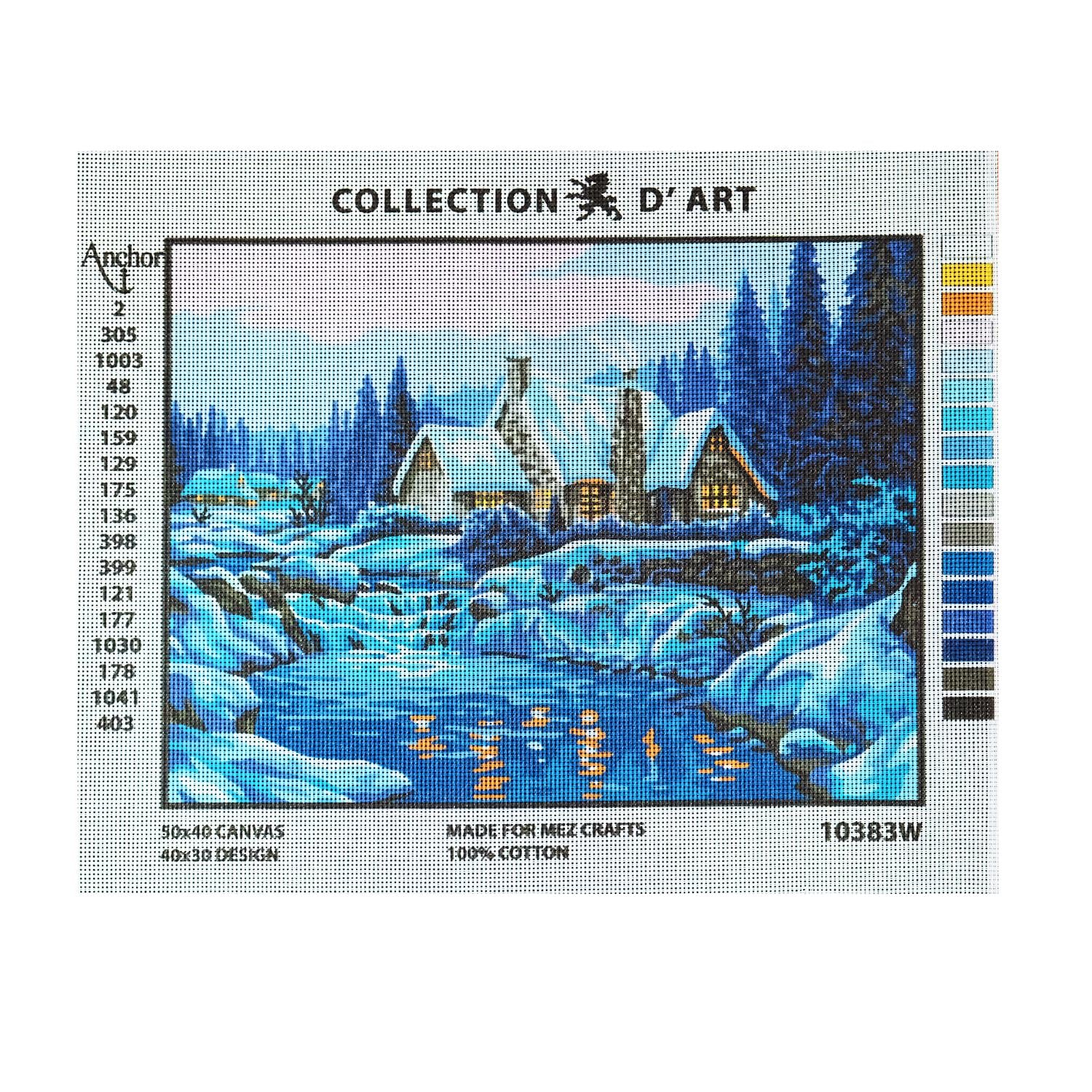 COLLECTION D'ART BASKILI GOBLEN 10383w 40x50 cm