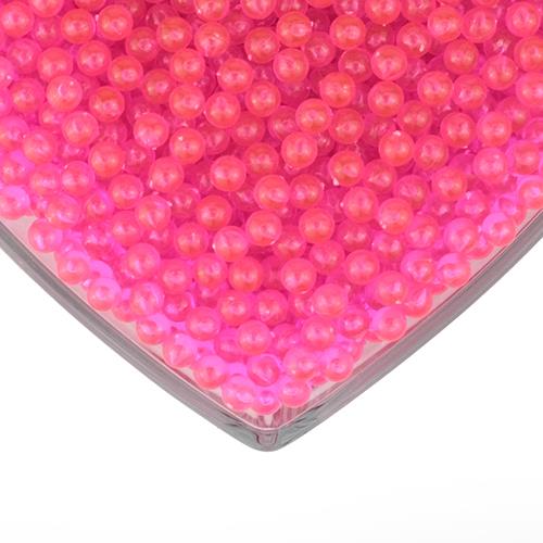 Deliksiz Kabak Boncuğu 6 mm 100 gr Pembe