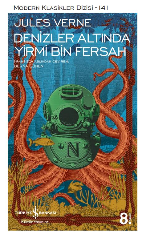 Denizler Altında Yirmi Bin Fersah Jules Verne İş Bankası Kültür Yayınları