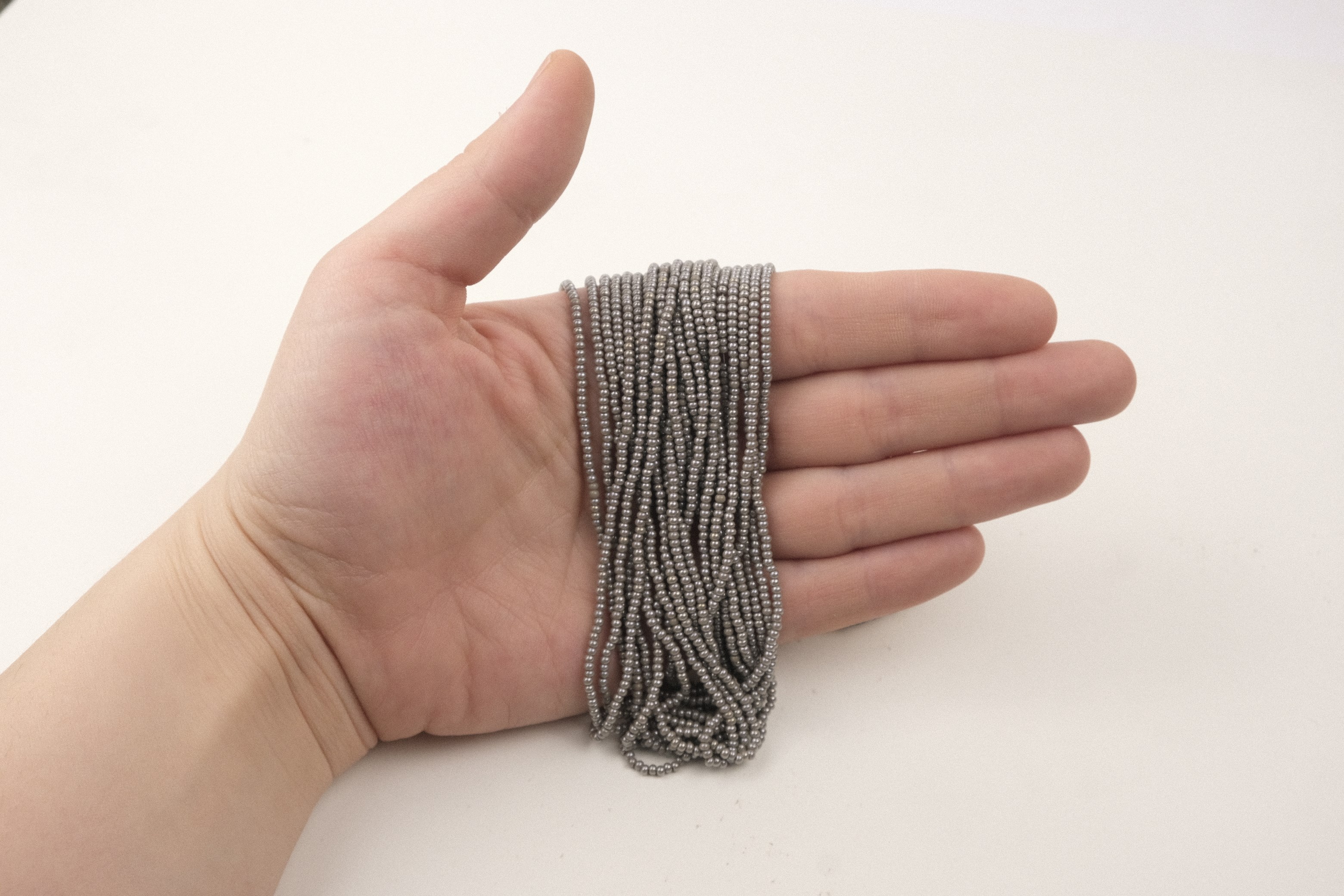 Dizi  Kum Boncuk Gri