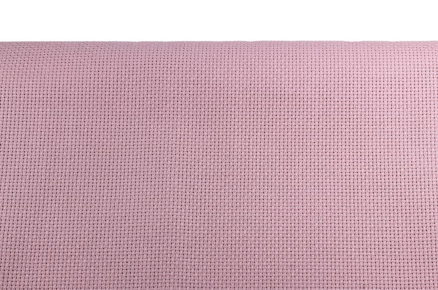 Domino Etamin Nakış Kumaşı 11 ct Pudra Pembe