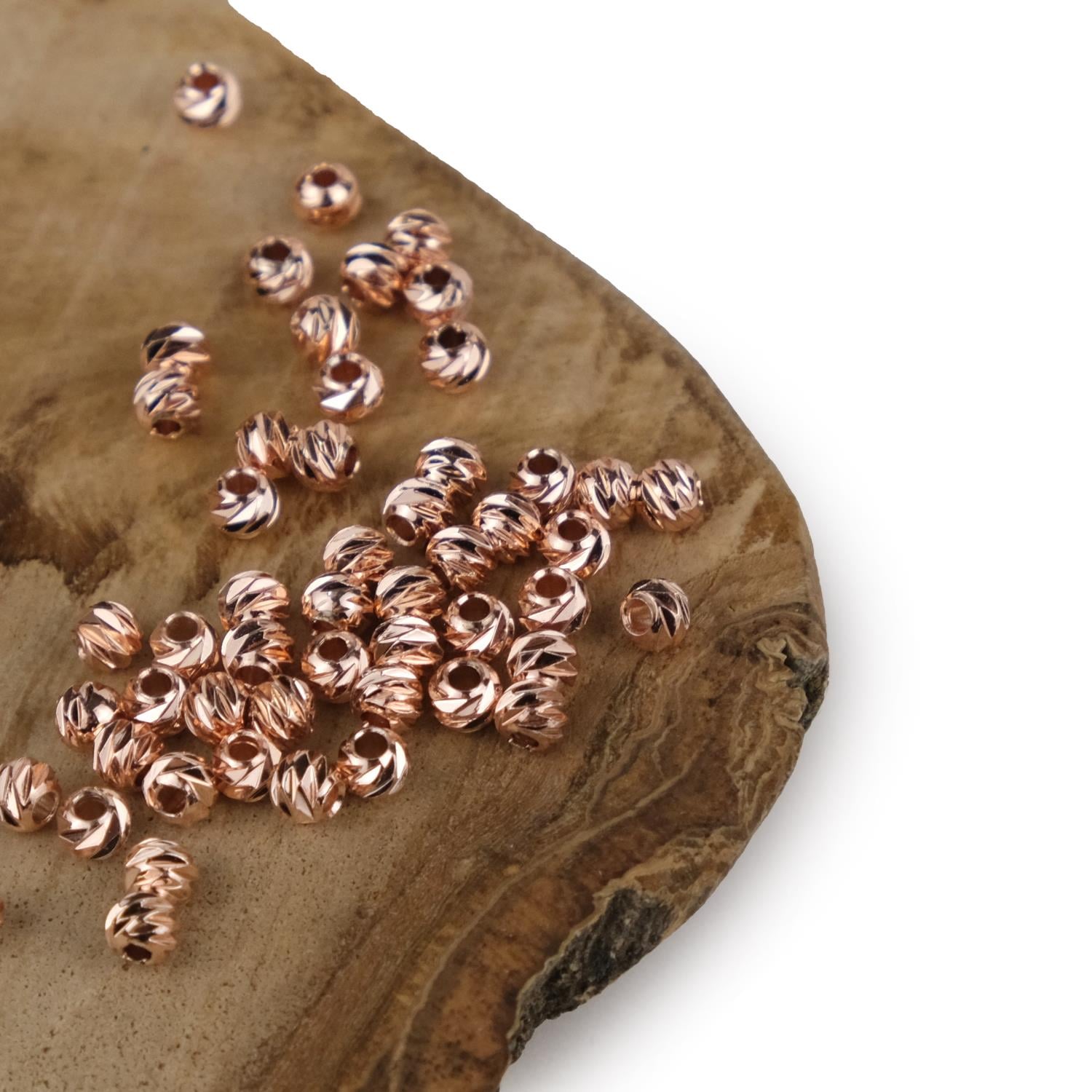 Doreca Metal Boncuk | 5 mm | 5 gr | Rose