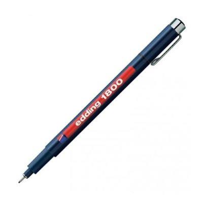 Edding 1800 Teknik Çizim Kalemi 0.1 mm Siyah