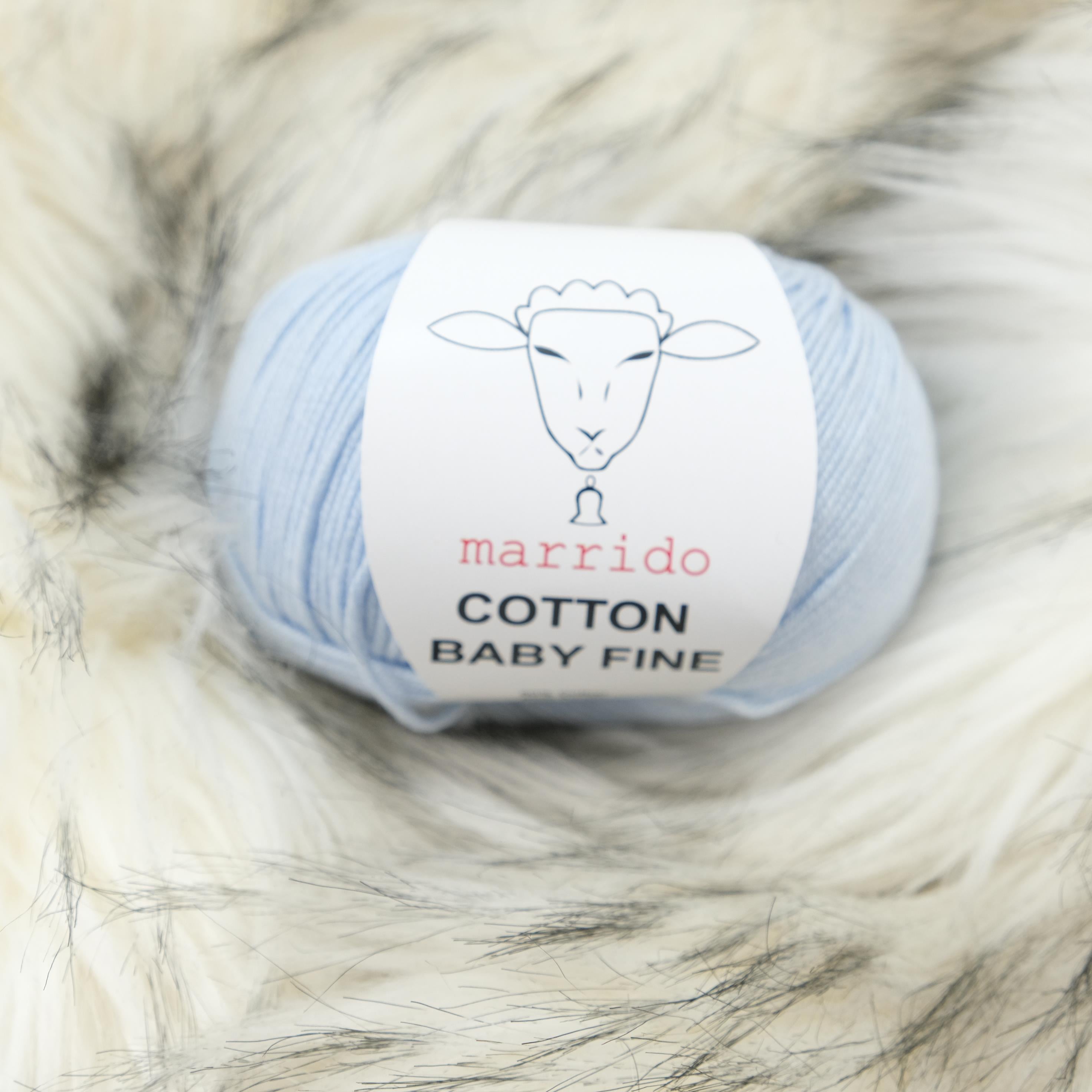 Ekonomik Cotton Amigurumi ve Punch İpi 50 Gram Açık Mavi 