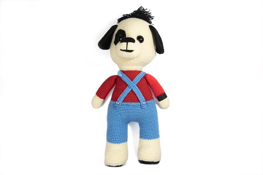 El Yapımı Amigurumi Erkek Köpek