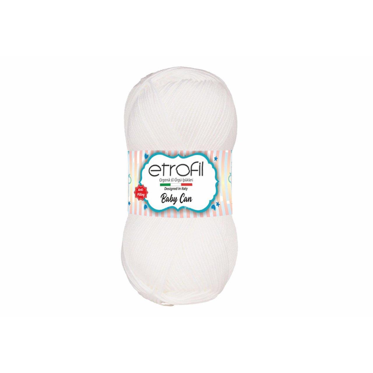 Etrofil Baby Can Beyaz-80001