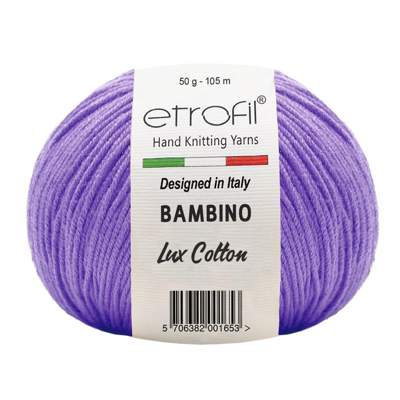 Etrofil Bambino Lux Cotton Mor 70612
