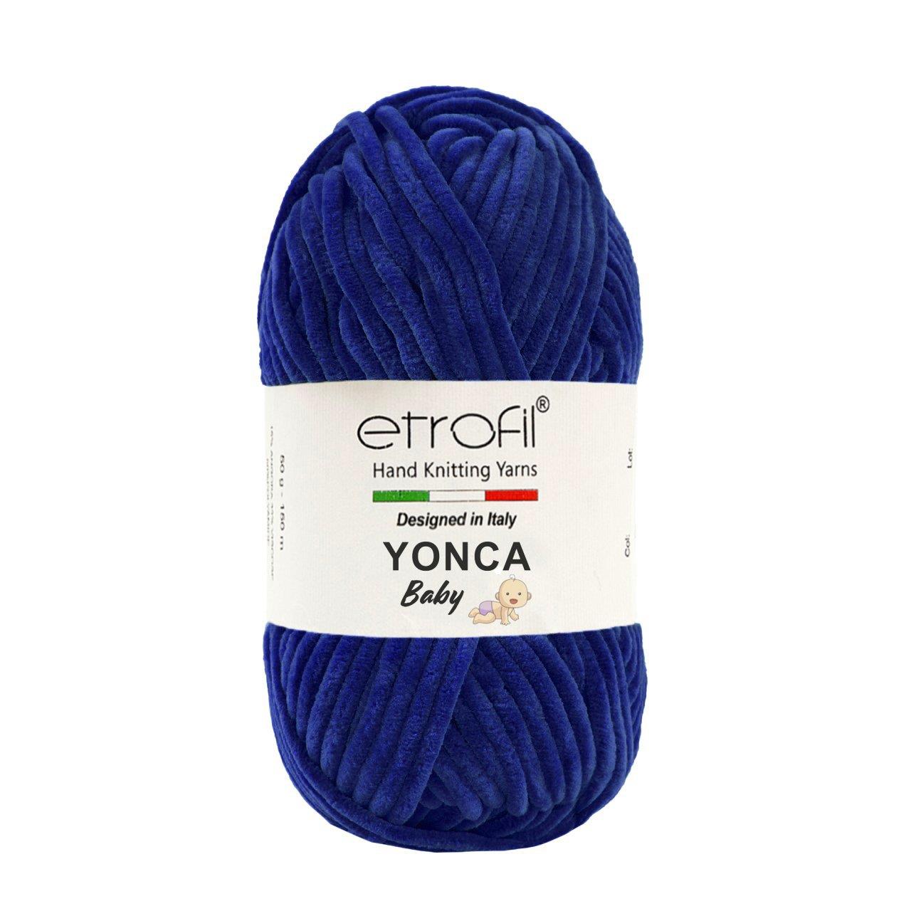 Etrofil Yonca Baby Kadife Lacivert 70547