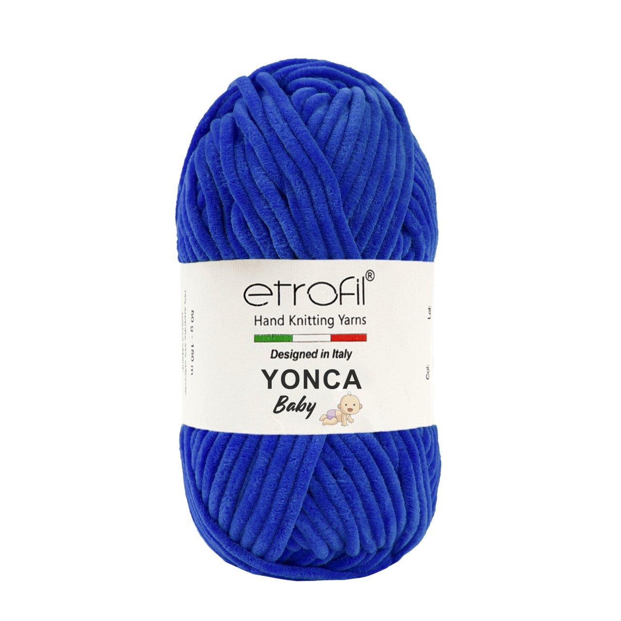 Etrofil Yonca Baby Kadife Saks Mavi 70521