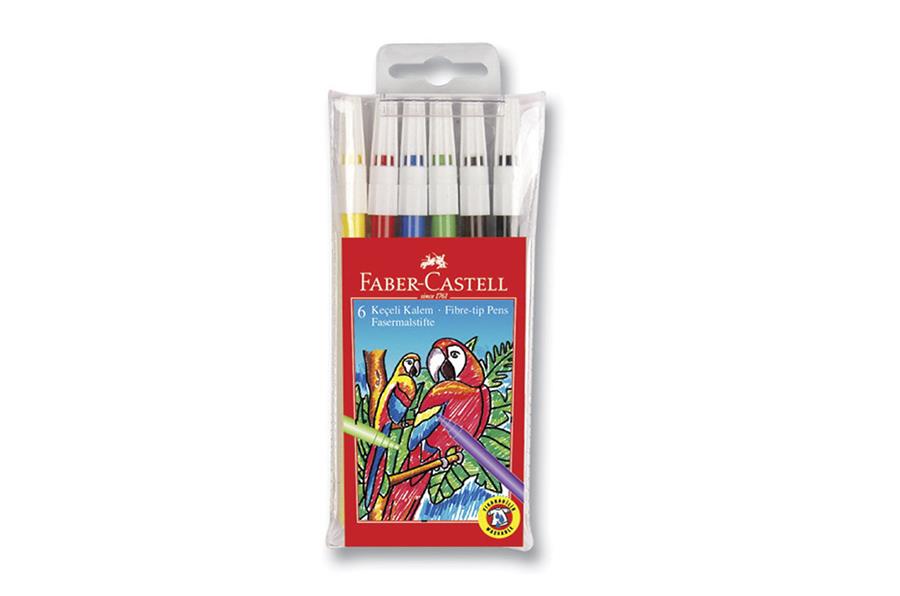 Faber Castel Keçeli Kalem 6'lı Paket