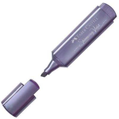 Faber Castell Fosforlu Kalem 46 Metalik Mor