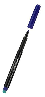 Faber-Castell Permanent M Mavi Asetat Kalemi