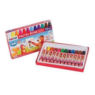 Fatih Pastel Boya 12 Renk King Size