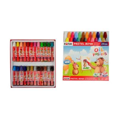 Fatih Pastel Boya 24 Renk King Size Kutulu