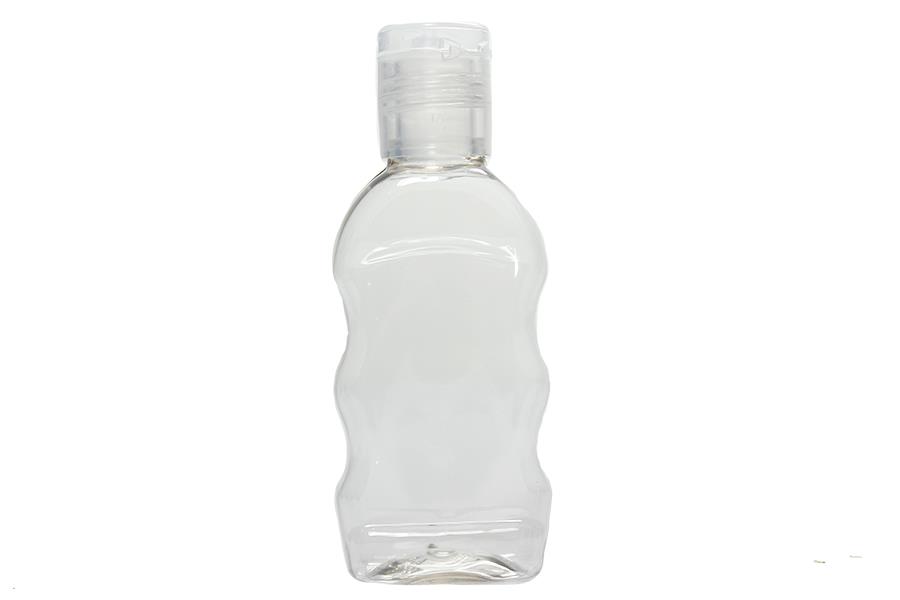 Flip Top Tırtıklı Plastik Şişe 50 cc