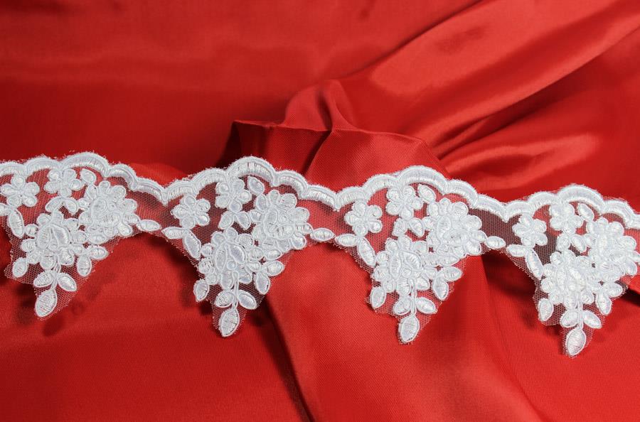 Fransız Dantel Beyaz 80802