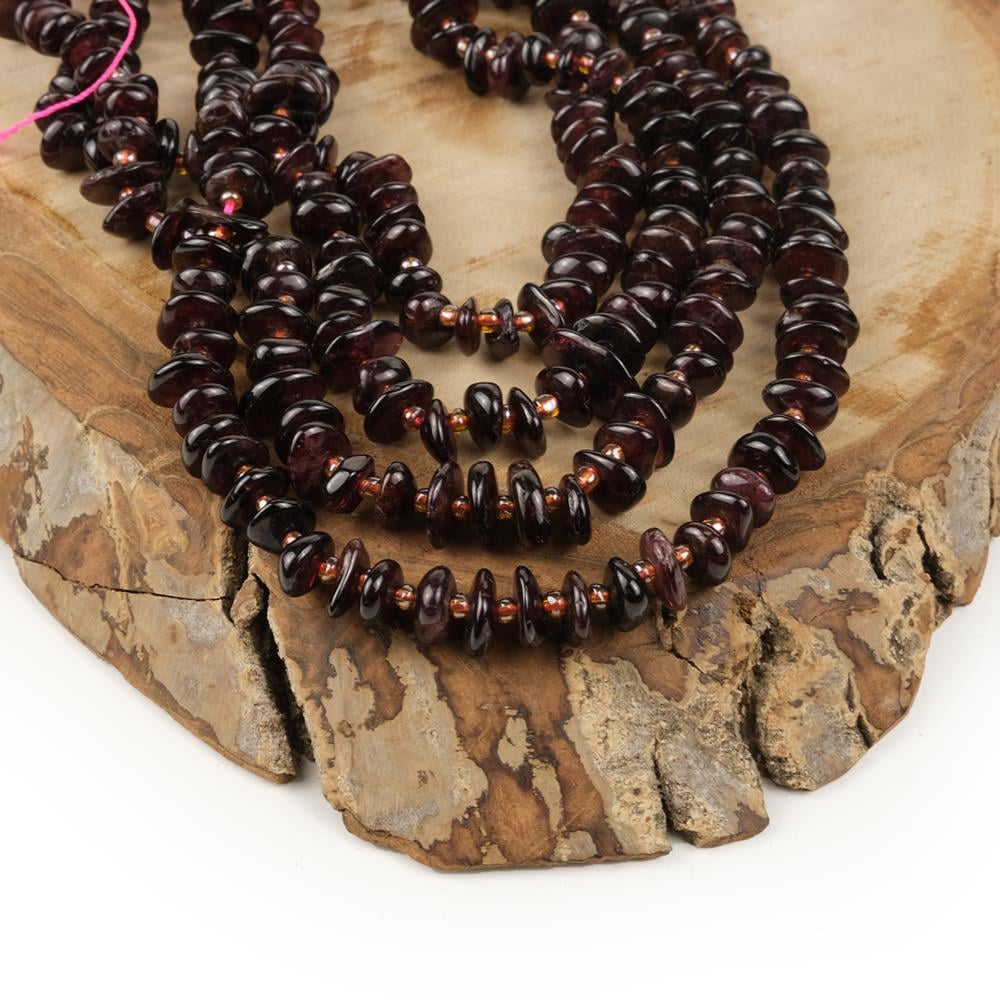 Granat Taşı Yassı Doğal Taş Dizisi 10 mm