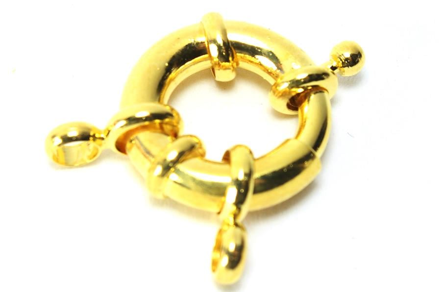 Halka Geçmeli Sarı Klips