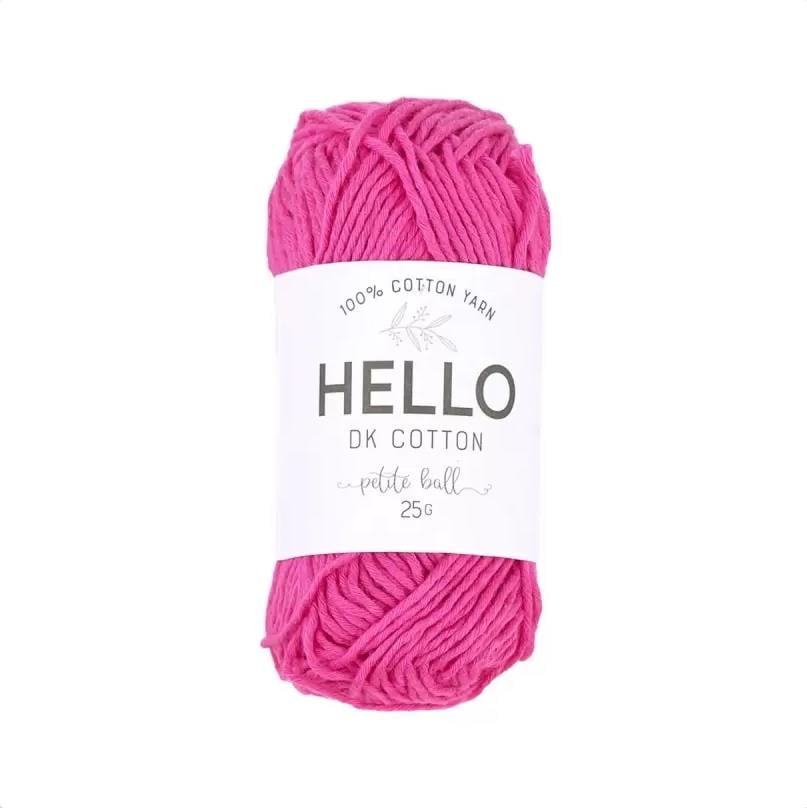 Hello Cotton El Örgü İpi 25 Gram No 104