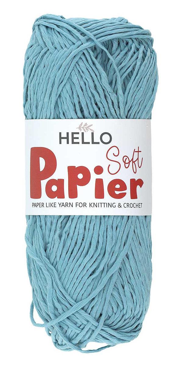 Hello Papier Soft Yumuşak Çanta İpi  Açık Mavi P07
