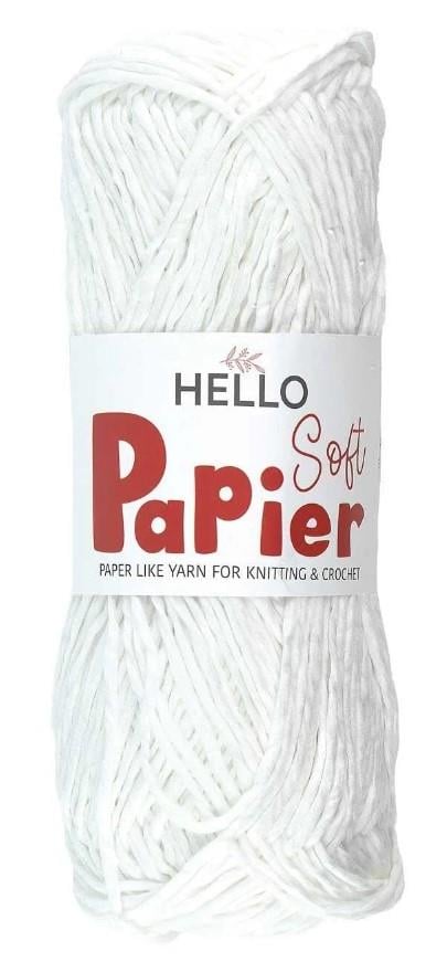 Hello Papier Soft Yumuşak Çanta İpi Beyaz P08
