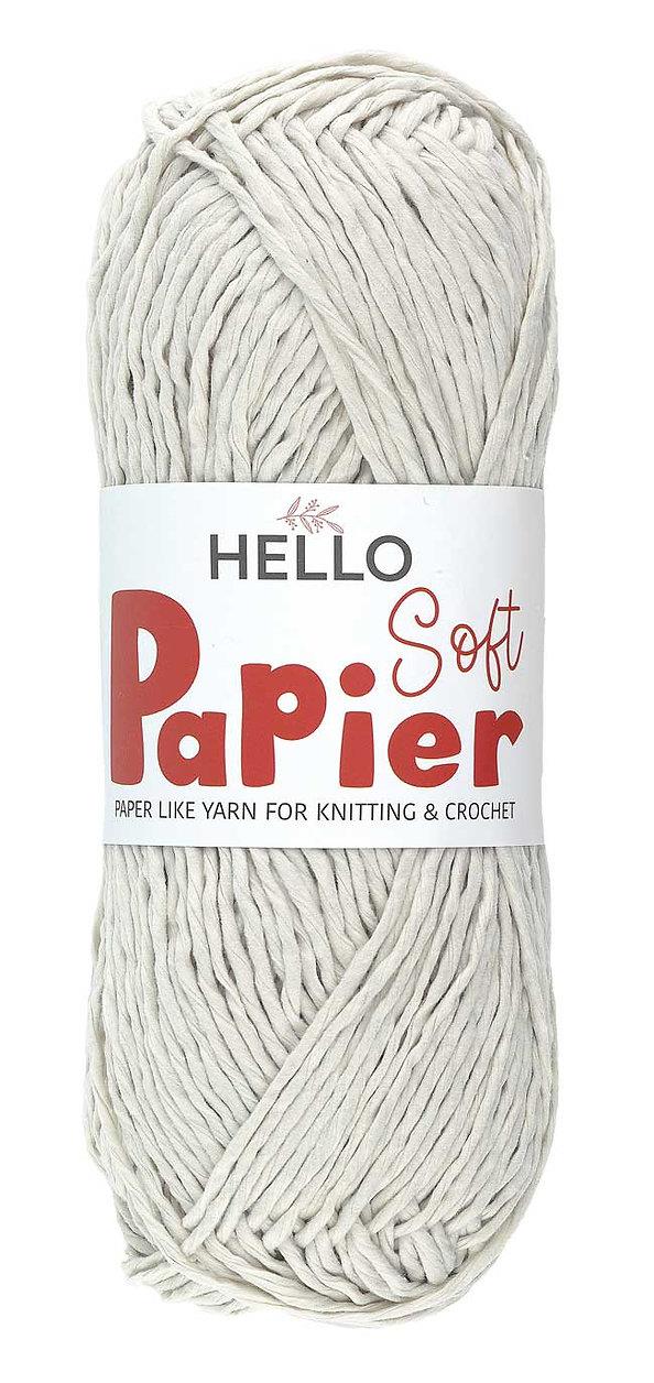 Hello Papier Soft Yumuşak Çanta İpi Koyu Krem P01