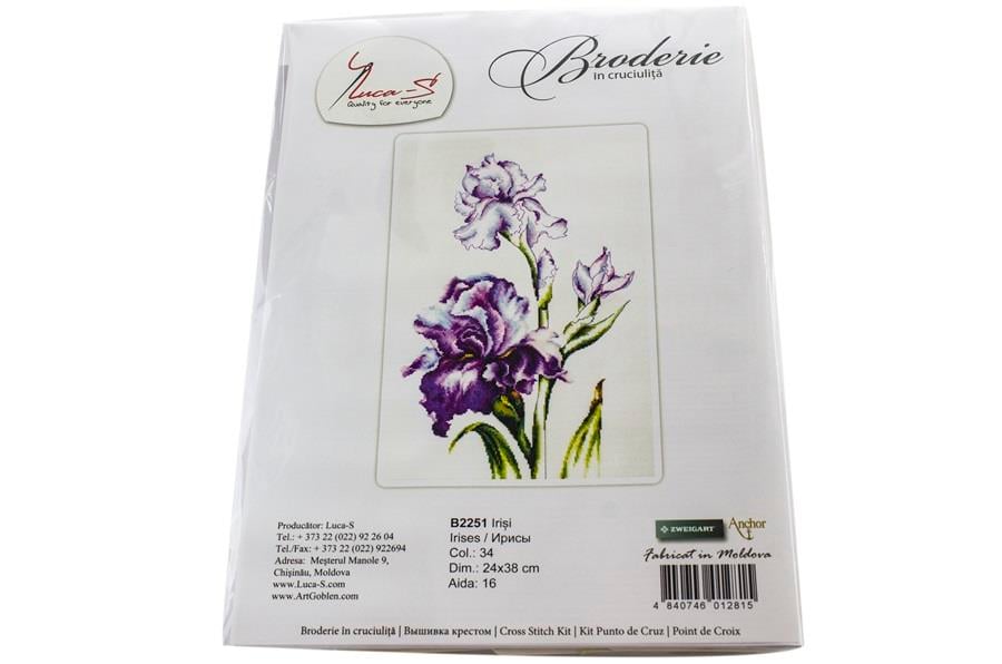 İris Çiçek Nakış Seti -B2251