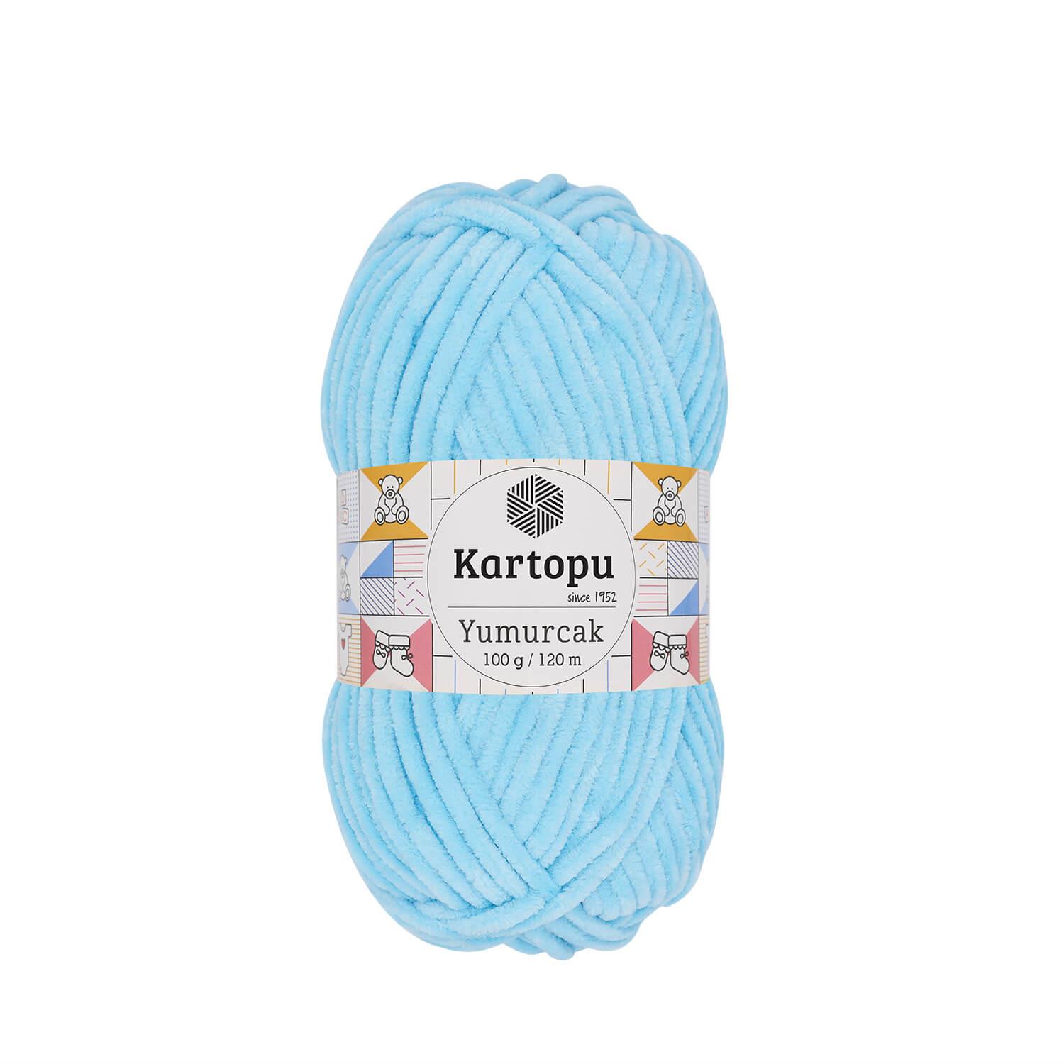 Kartopu Yumurcak Kadife El Örgü İpi K516