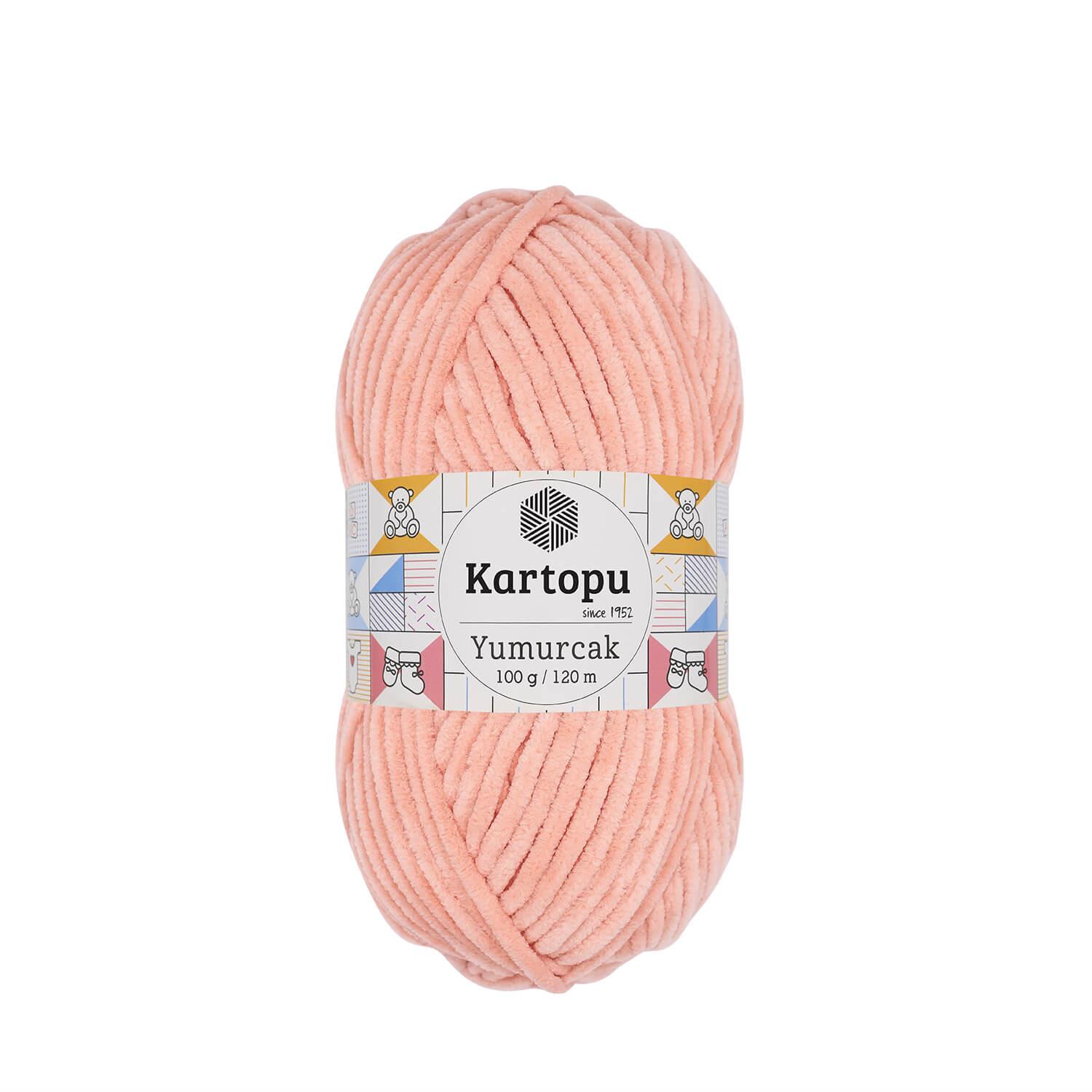 Kartopu Yumurcak Kadife El Örgü İpi K765