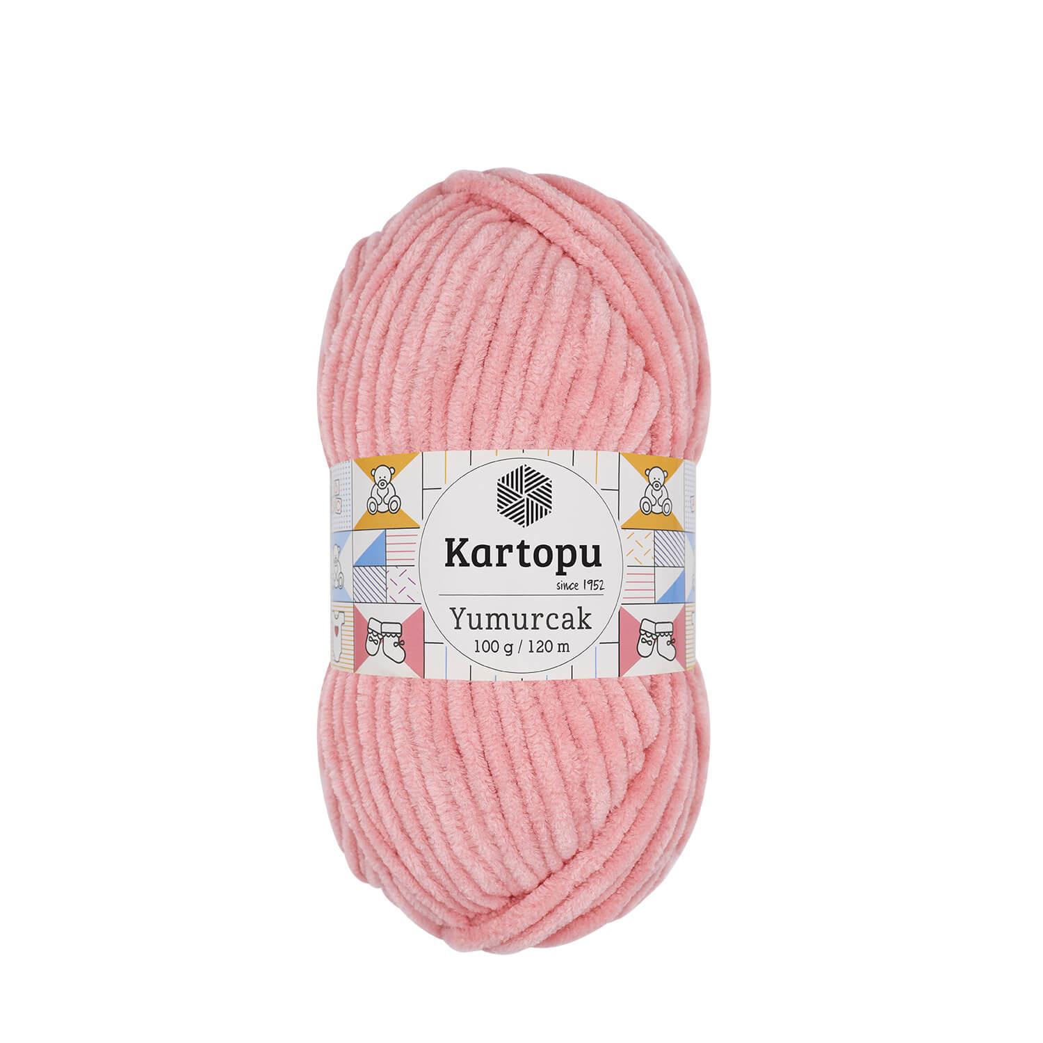 Kartopu Yumurcak Kadife El Örgü İpi K777