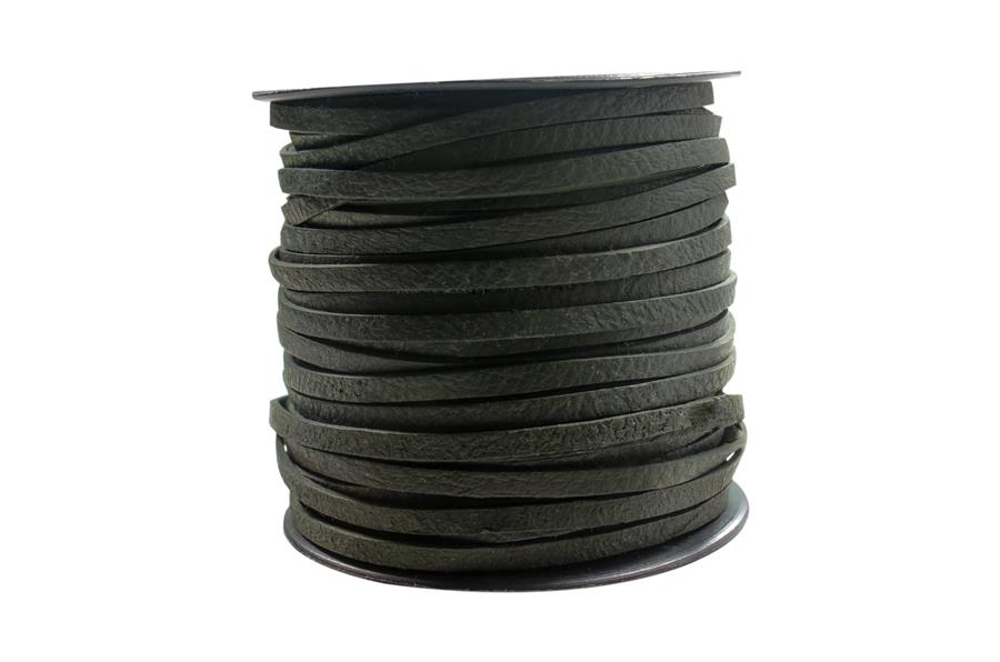 Keçi Derisi Asker Yeşili 3mm-1014