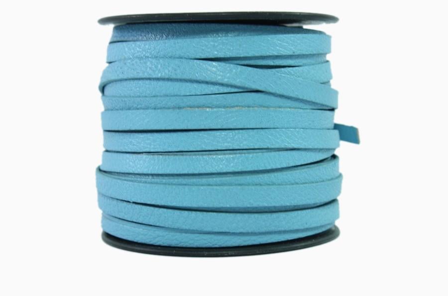 Keçi Derisi Mavi 5mm-1019