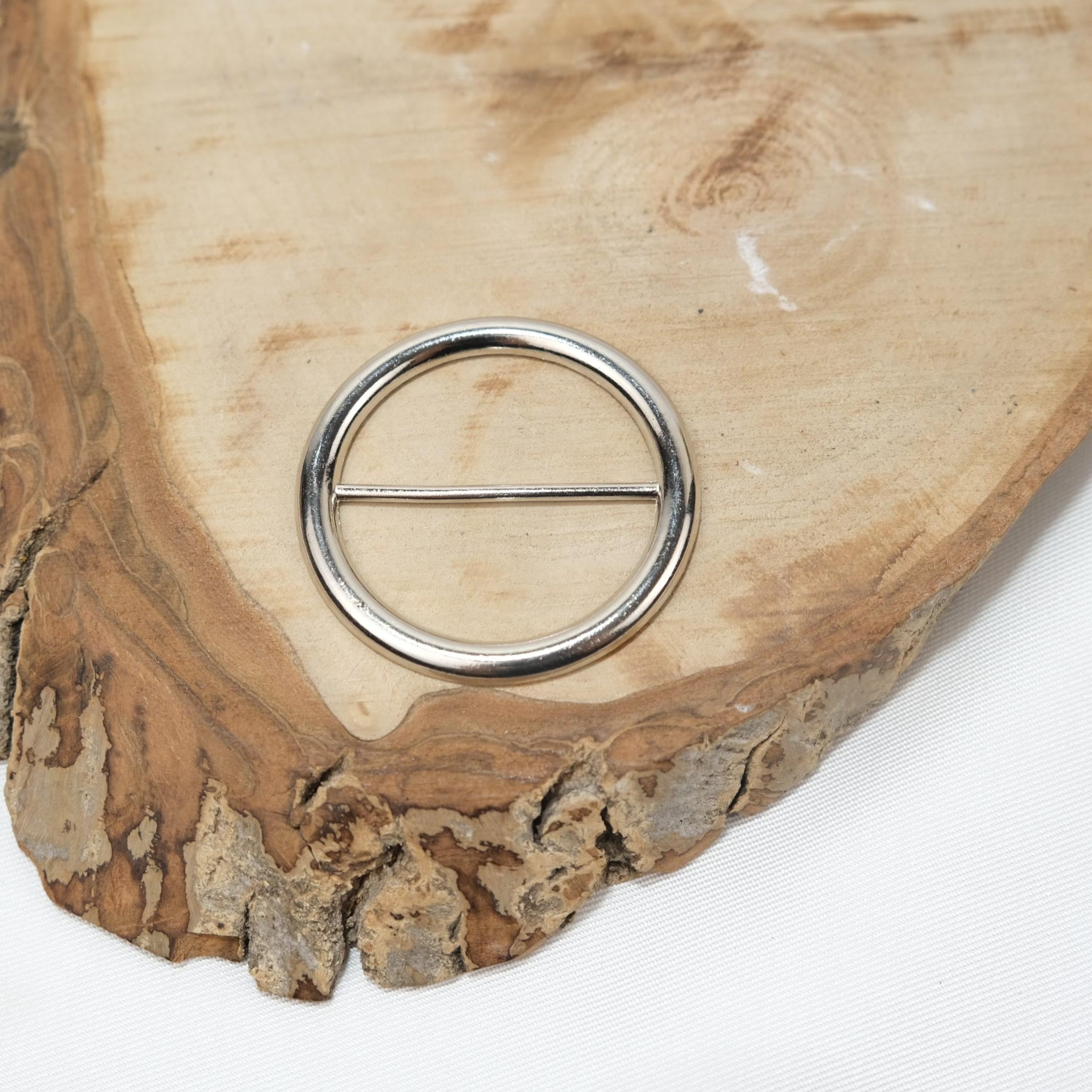 Kemer Tokası Gümüş Renk Metal Aksesuar 4.5 cm 